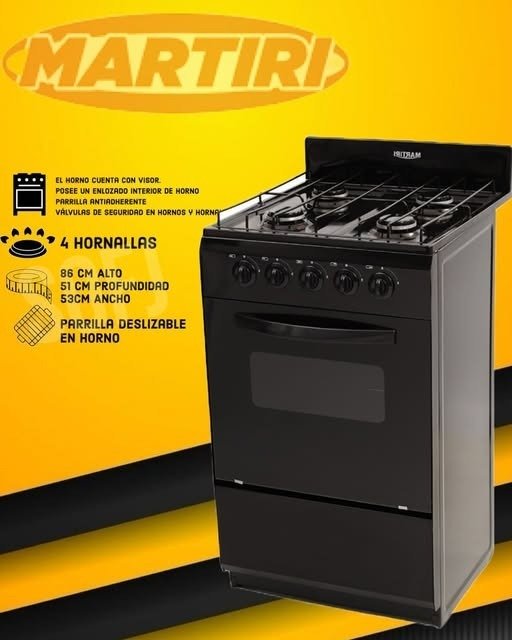 Producto - COCINA MARTIRI NEW BLACK ENVASADA