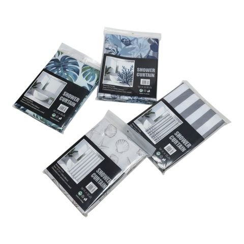 Producto - CORTINA DE BAÑO 1,8X1,8M PEVA 47560