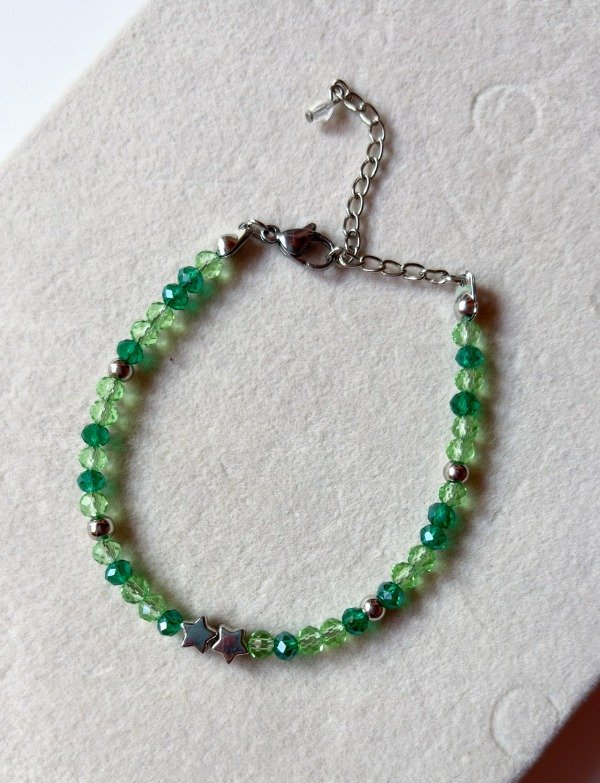 Producto - PULSERA ESTRELLAS VERDE