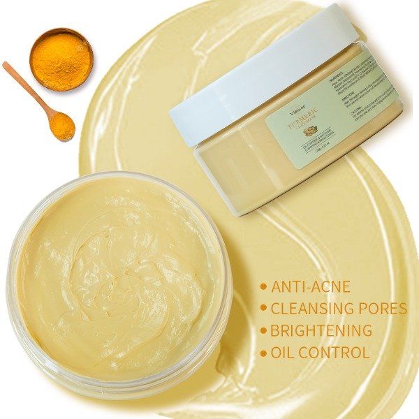 Producto - Mascarilla facial de cúrcuma