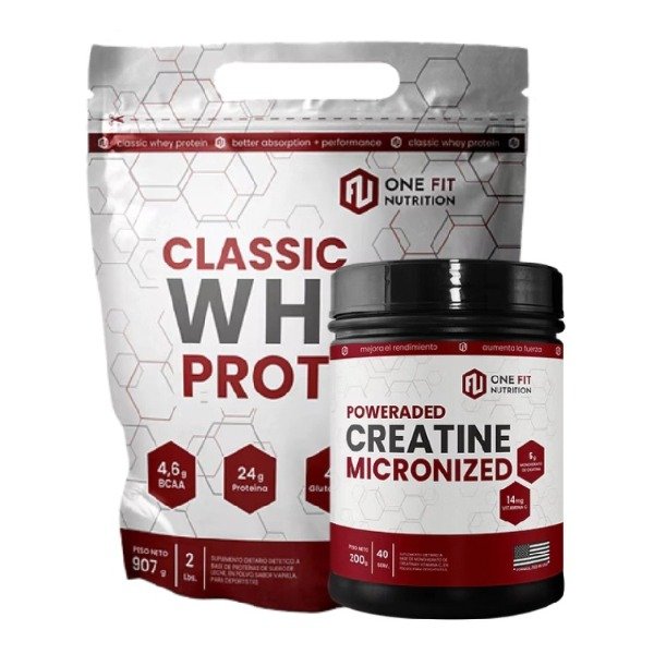 Producto - COMBO PROTEINA + CREATINA ONE FIT