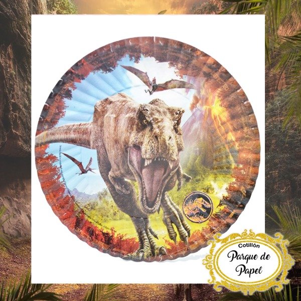 Producto - Plato Jurassic World (x10 u.)