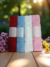 Producto - TOALLA TRANSFER VARIOS COLORES 28X50CM (12UN)