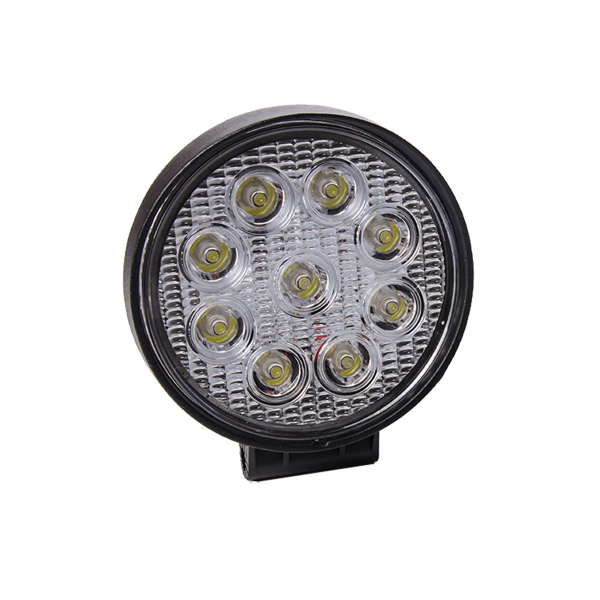 Producto - Faro 9 LEDs Redondo 27W Blanco