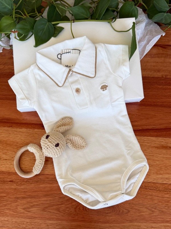 Producto - Body Chomba Manteca con Bies Tostado