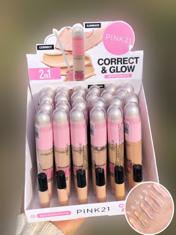 Producto - Corrector e Ilumunador Pink21