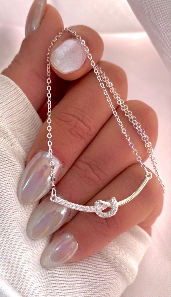 Producto - Gargantilla nudo infinito