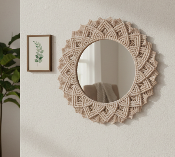 Producto - Espejo 35cm Artesanal - B - 0