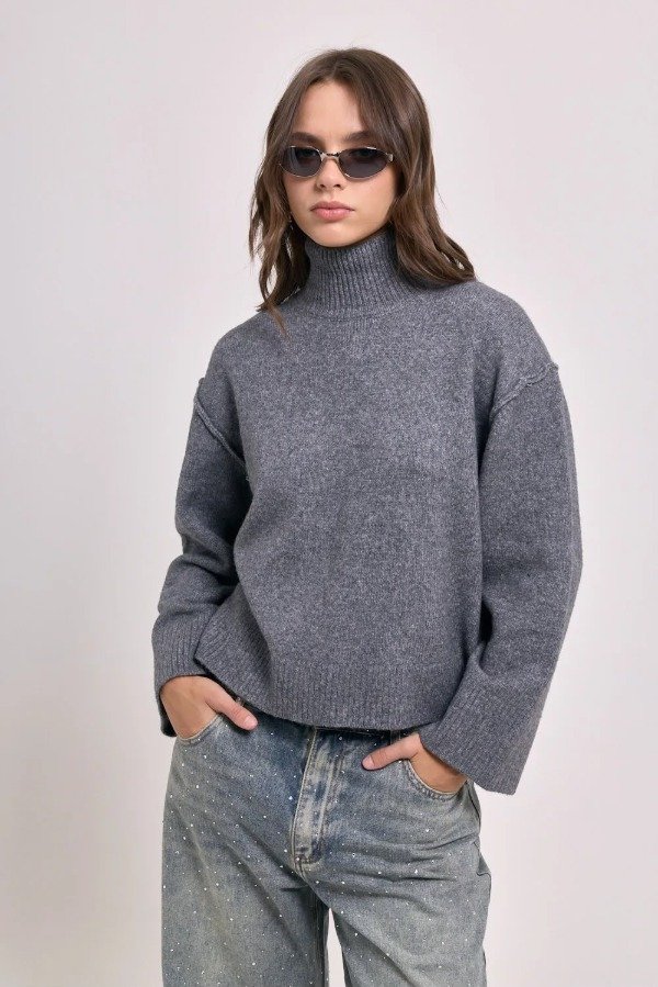 Producto - POLERA LAMBER GRIS
