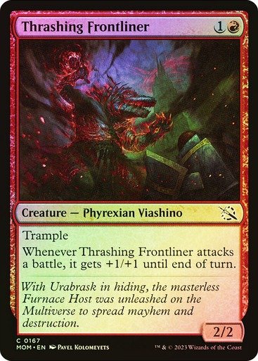 Producto - Thrashing Frontliner Foil  March of the Machine