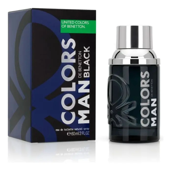 Producto - BENETTON COLORS MAN BLACK 60 ML - 1