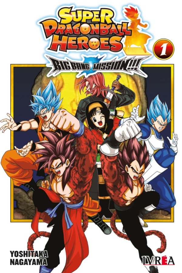 Producto - Manga Super Dragon Ball Heroes: Big Bang Mission Tomo 01 Ivrea Anime