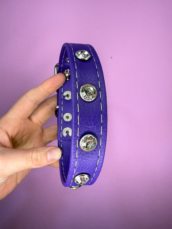 Producto - Collar Glamur Violeta Stras