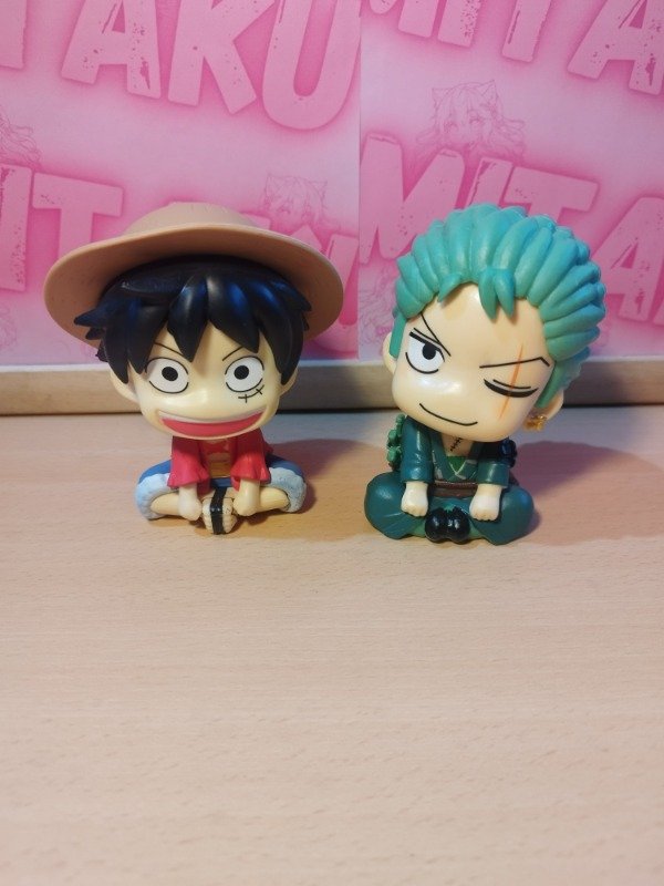 Producto - Luffy y Zoro chibis
