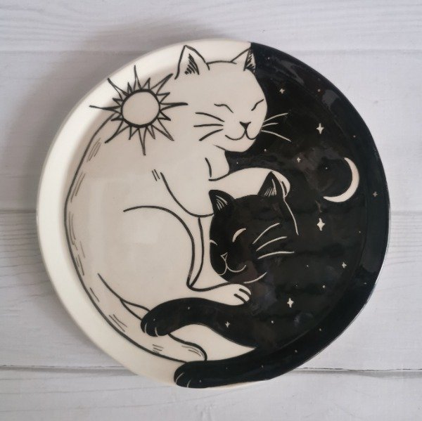 Producto - Plato Playo Michis Sol y Luna