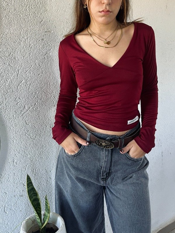 Producto - REMERA SOFT BORDO
