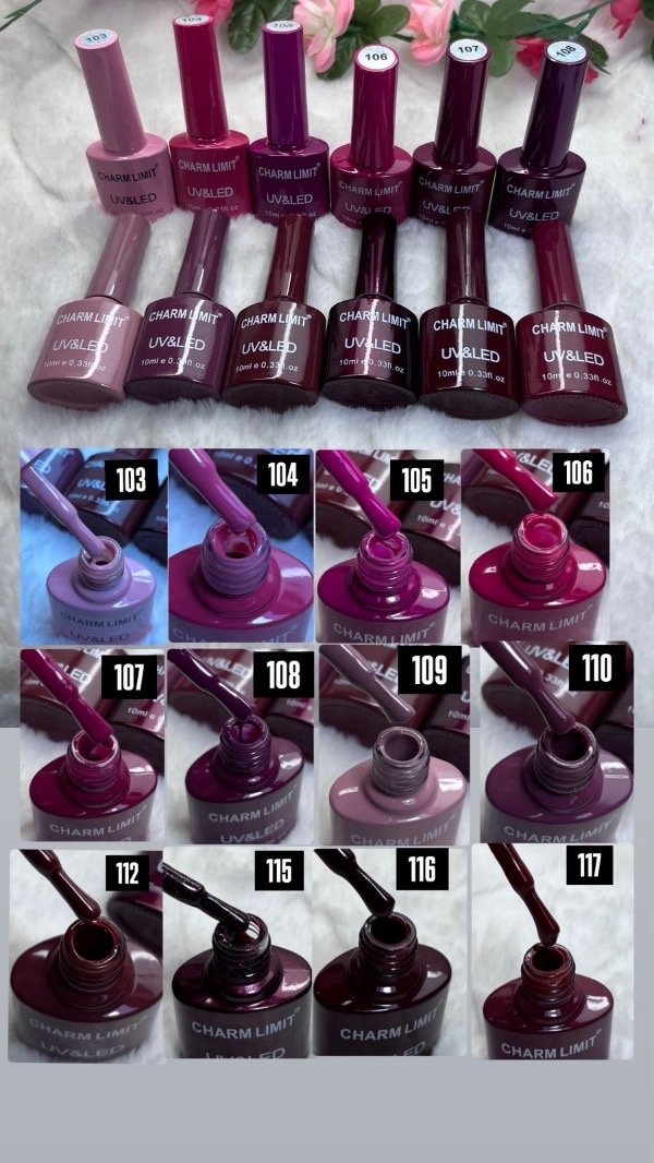 Producto - Esmalte semi charm tapa color serie b
