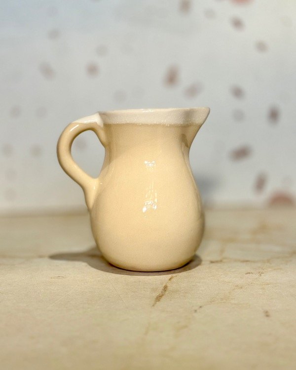 Producto - Lechera Beige c/blanco