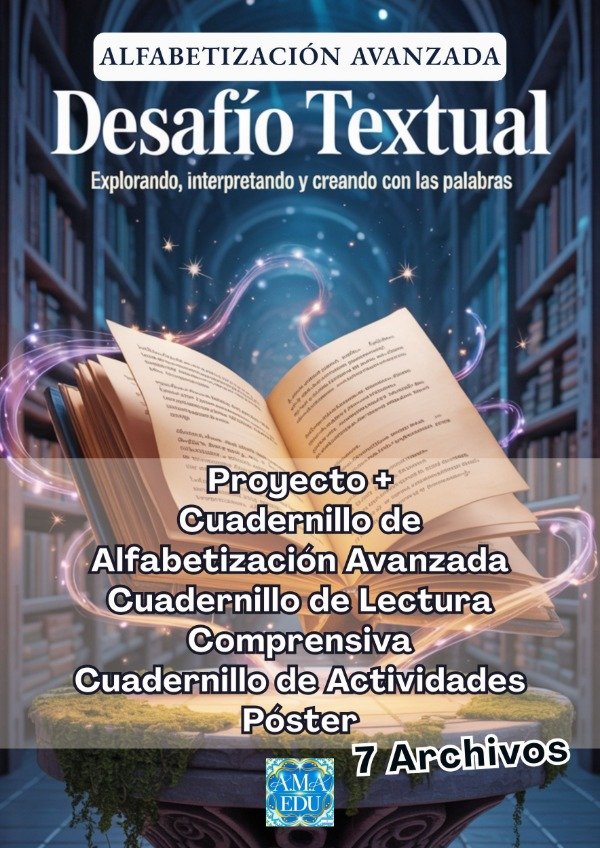 Producto - PACK ALFABETIZACIÓN AVANZADA. Desafío Textual (2do Ciclo)