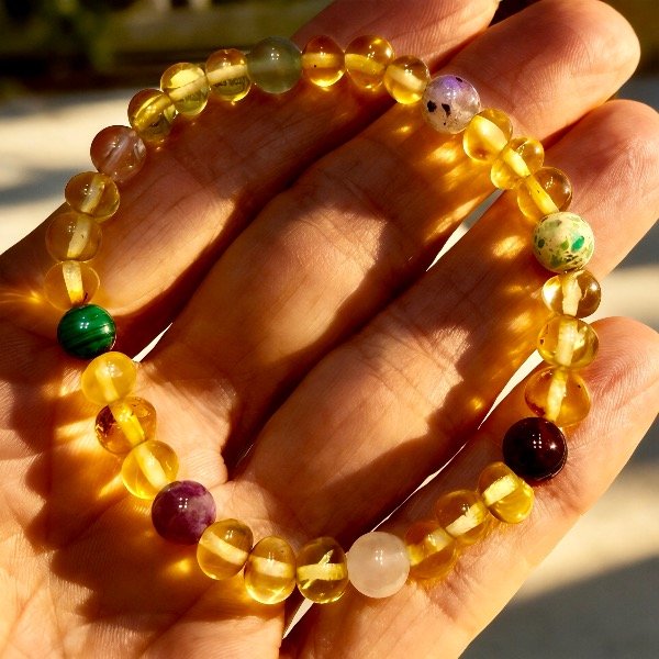 Producto - Pulsera de ámbar 17cm - 5