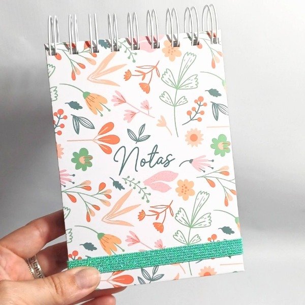 Producto - Anotador 10x15cm Flores - 0