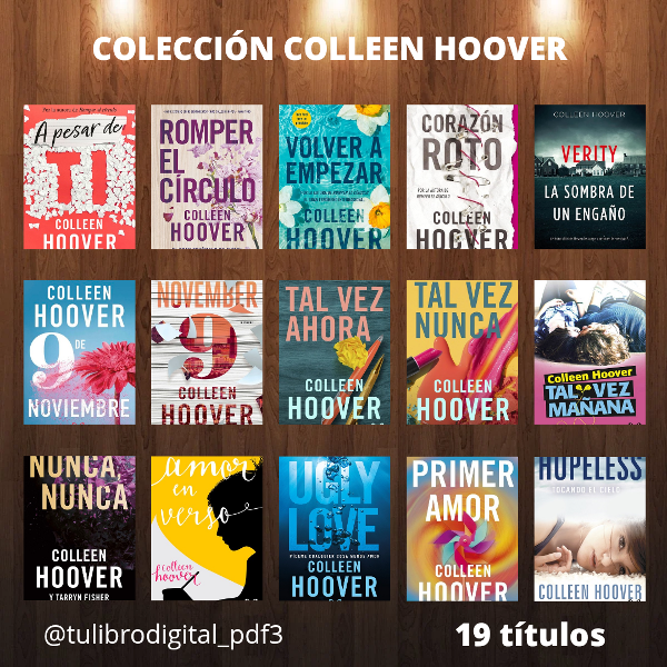 Producto - COLECCIÓN COLLEEN HOOVER