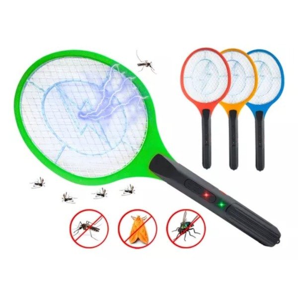 Producto - RAQUETA MATA MOSQUITOS RECARGABLE