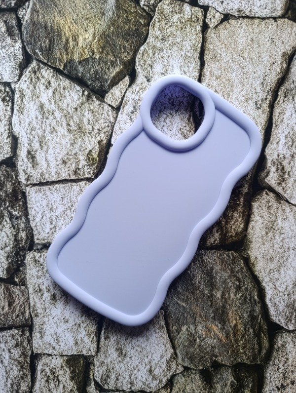 Producto - Funda silicone Nube iPhone 11 lila