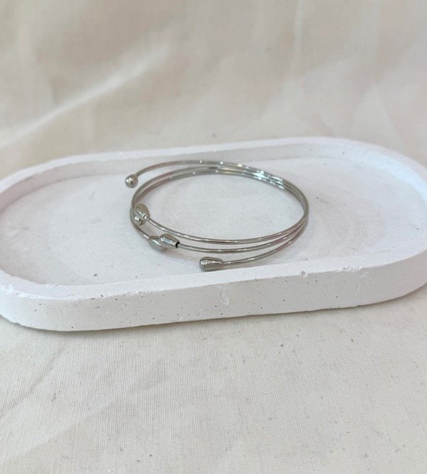 Producto - Pulsera plateada Drop