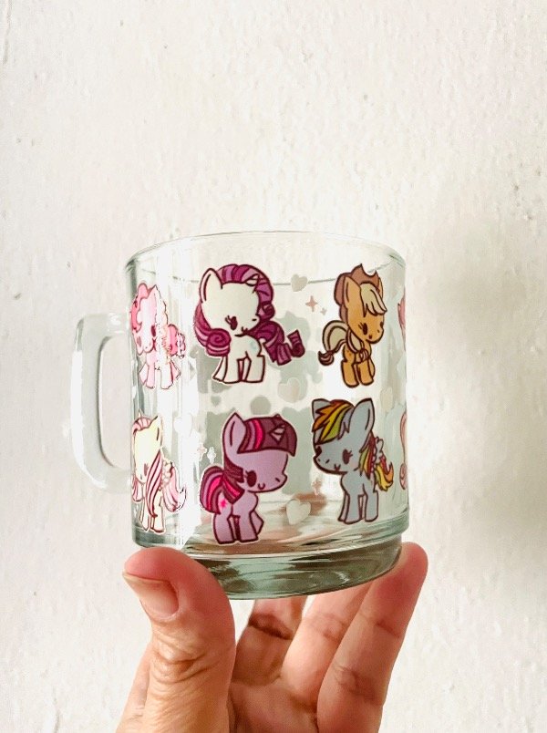 Producto - Taza de vidrio Pony
