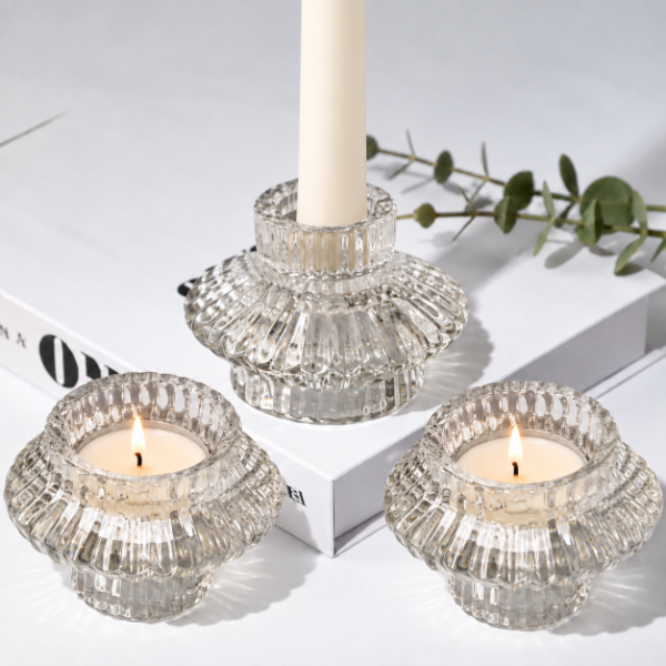 Producto - CANDELABRO Y PORTAVELAS DOBLE USO MAREA