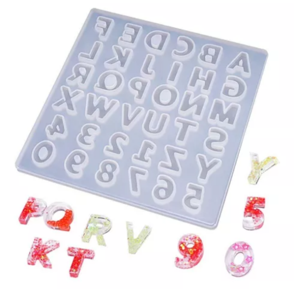 Producto - Molde Mini letras Mayúsculas