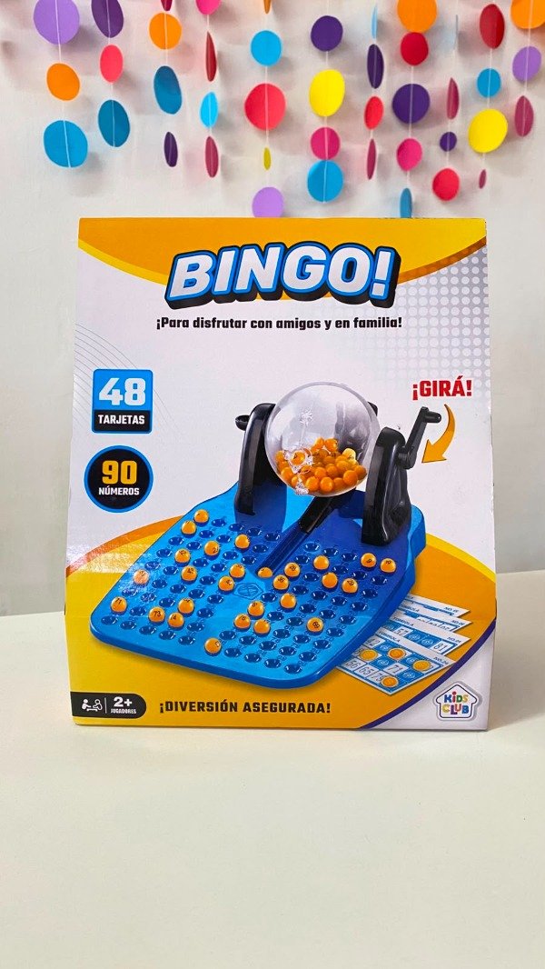 Producto - Juego de bingo con bolillero- Wi