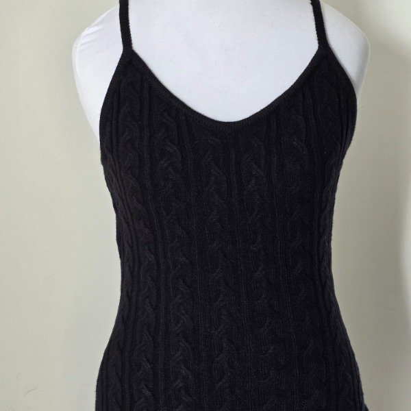 Producto - Vestido de Hilo Zoe Black - S,M,L,XL