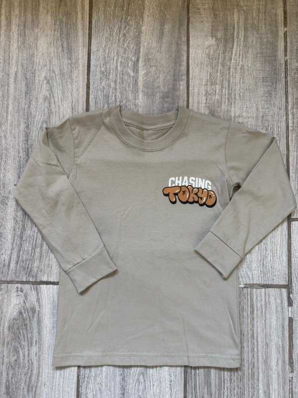 Producto - Remera mangas largas niño beige t4