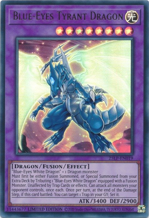 Producto - Blue-Eyes Tyrant Dragon - 25LP-EN019