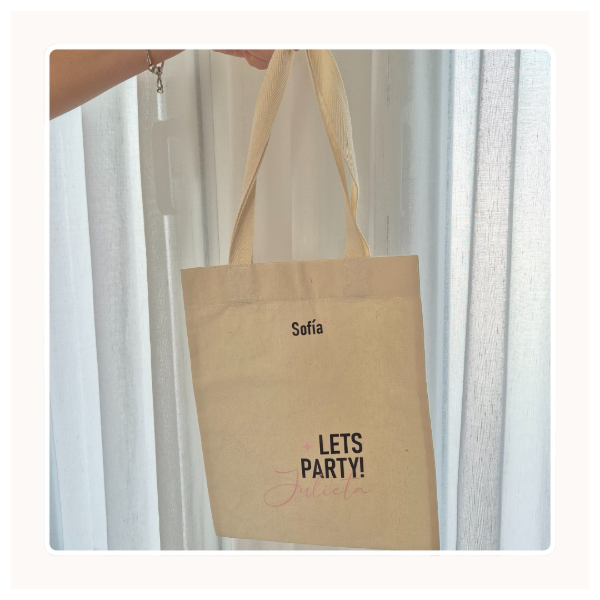 Producto - Bolsa de lienzo o tusor personalizada - 8