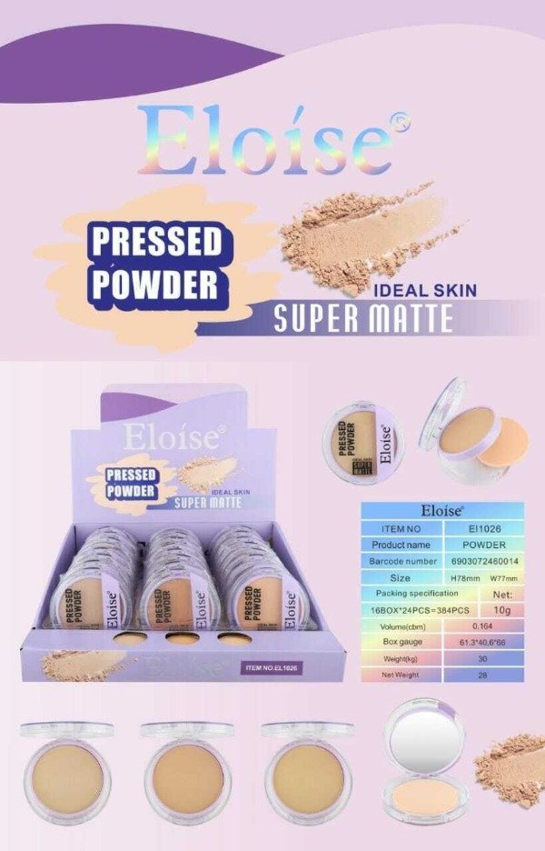 Producto - Polvo compacto super matte Eloise