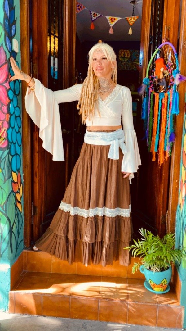 Producto - POLLERA  TORVI - SIMPLE- BAMBULA