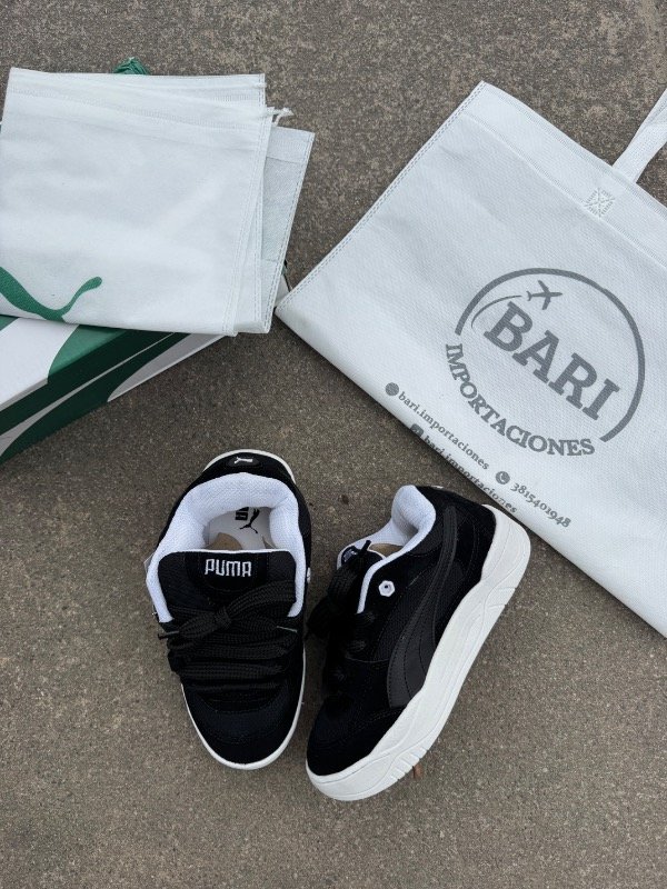 Producto - PUMA 180 NEGRO/BLANCO