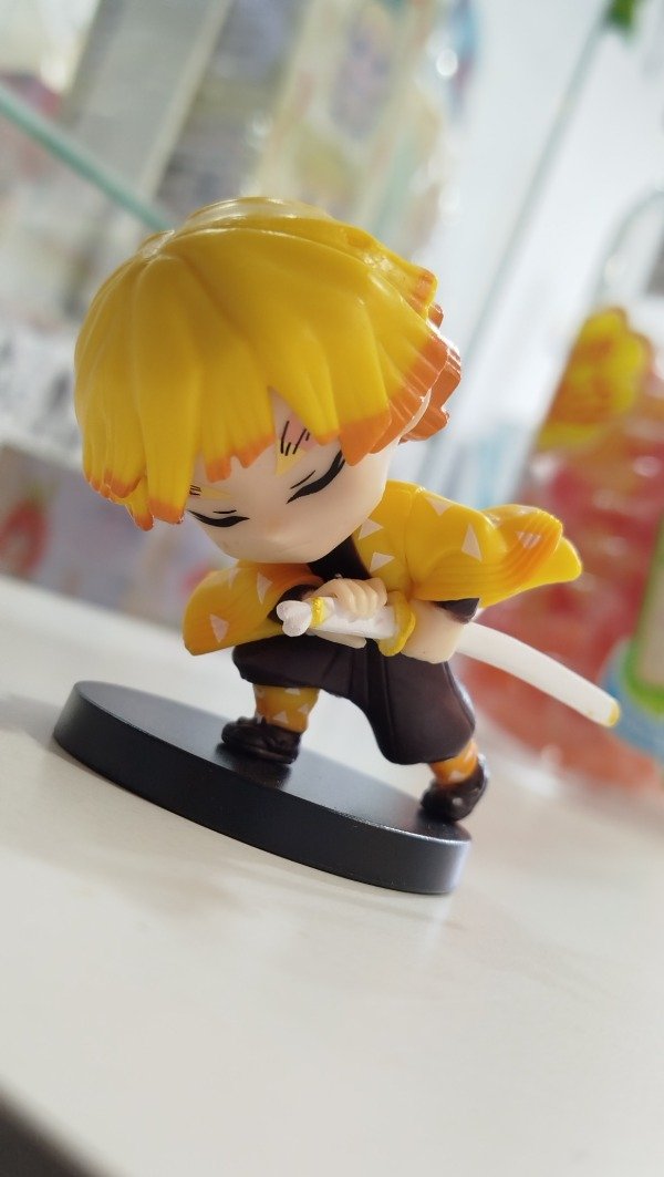 Producto - FIGURA CHIBI BOOTLEG 8CM ZENITSU - DEMON SLAYER