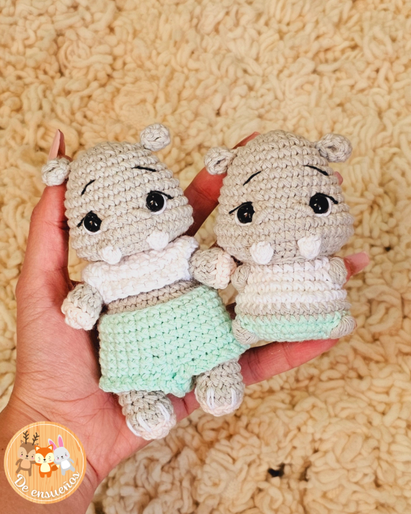 Producto - Mini bebe Lucio - (2 guías de tejido)