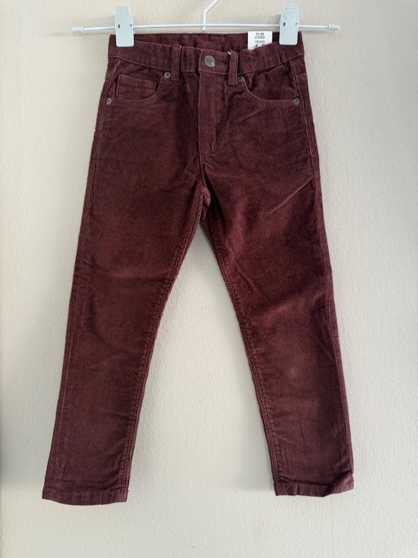 Producto - Pantalón corderoy ZARA 4/5 años NUEVO CON ETIQUETA enm118