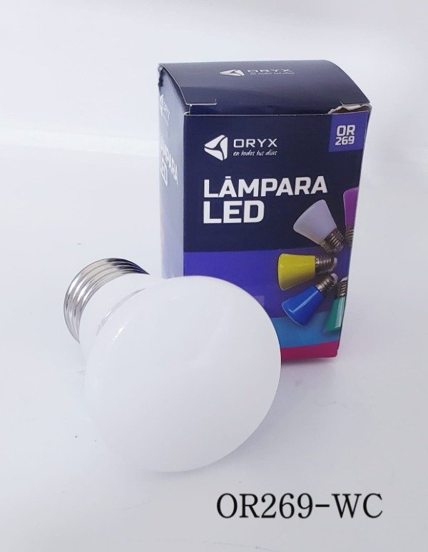 Producto - Lampara Foco Led 2w Gota E27 Color Blanca para Guirnaldas Rosca Común