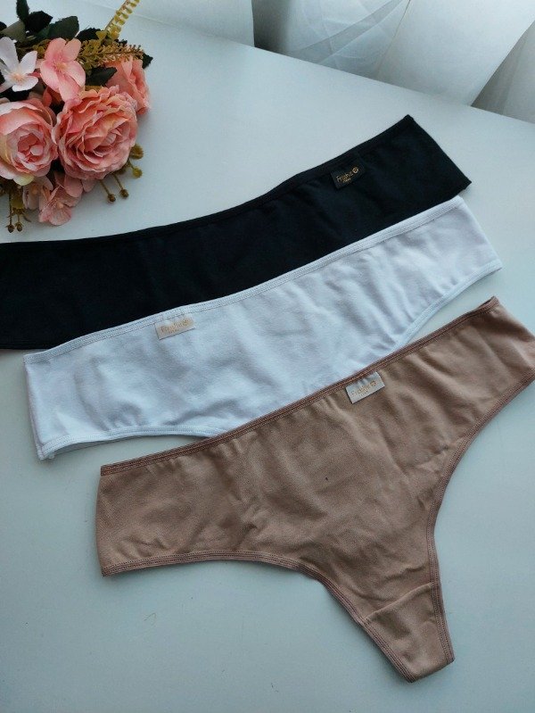 Producto - Culoteless clasica de algodón Frashe x3