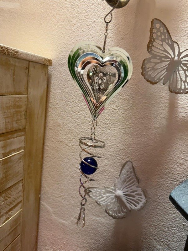 Producto - Colgante 3D  Corazón con péndulo (Efectivo 17.200)