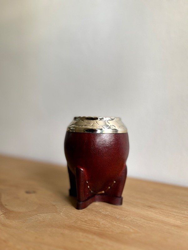 Producto - Mate torpedo virola cincelada - 1