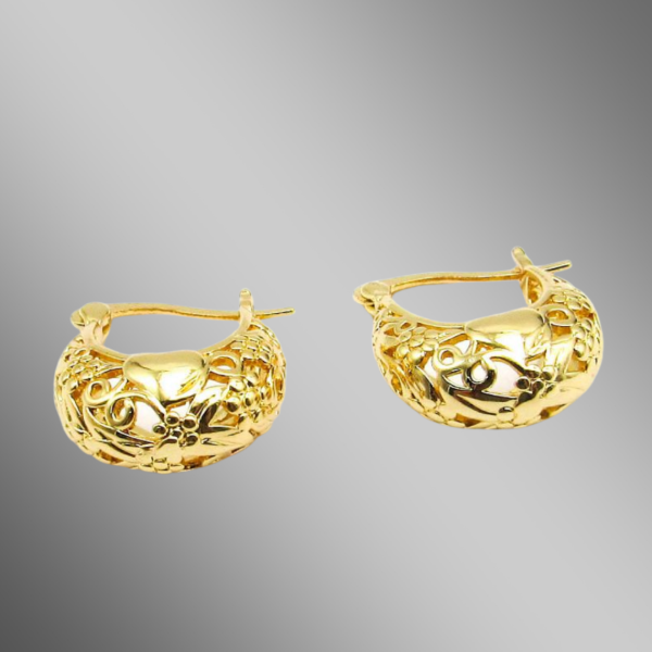 Producto - AROS ARGOLLA DISEÑO CALADO - ACERO DORADO-SHAR2227-131754-ZGT