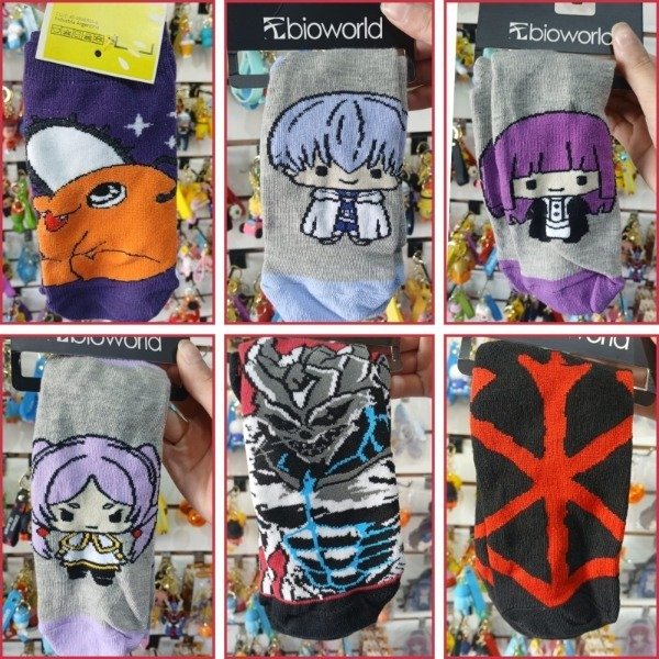 Producto - Medias Chainsawman - Frieren - Kaiju - Berserk - Ingrese para elegir