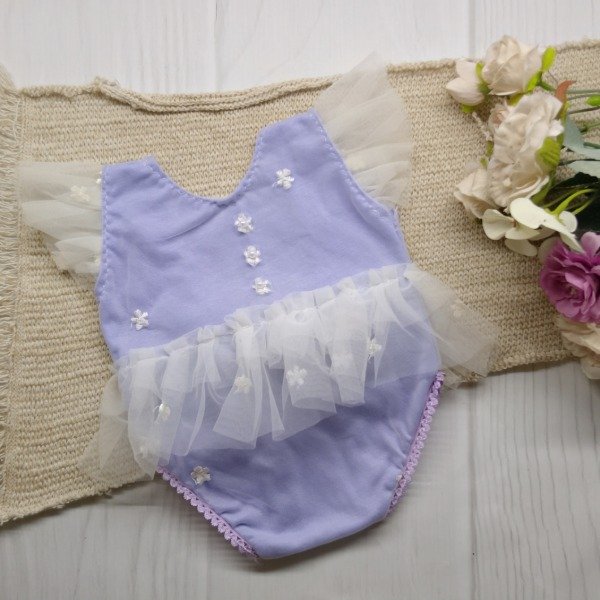 Producto - Body Lila con tul NB